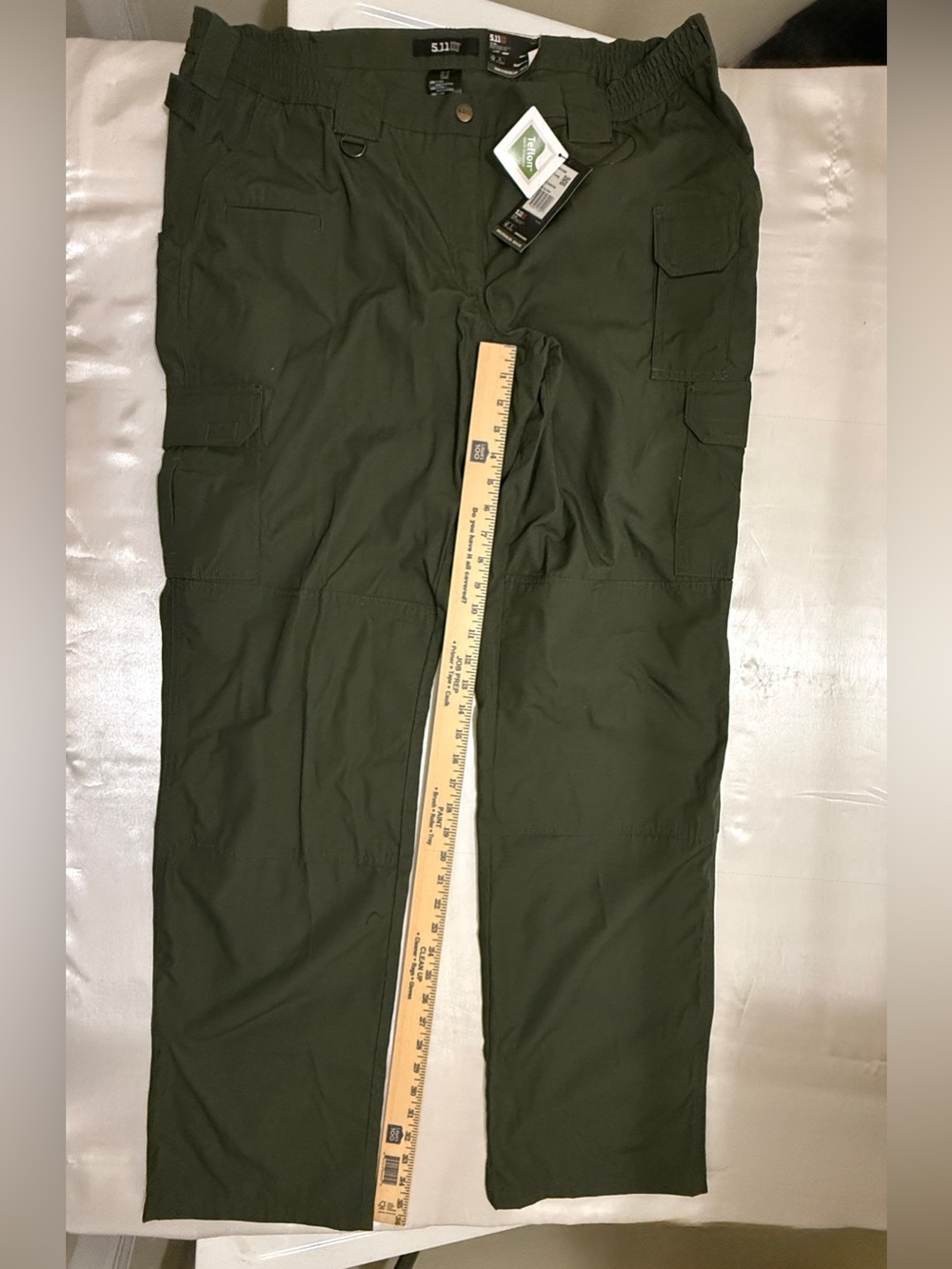 5.11 Tactical Women’s Pants size 20 Long Regular Fit- green cargo- new w/ tag